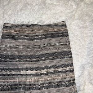 Ann Taylor Loft Business Casual Skirt size 12 Tweed Textured Pencil Skirt